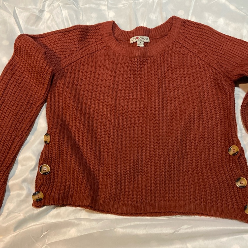 Women's Sweater - Rust